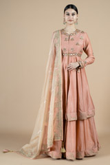 Old Rose Lehenga Set4874 video